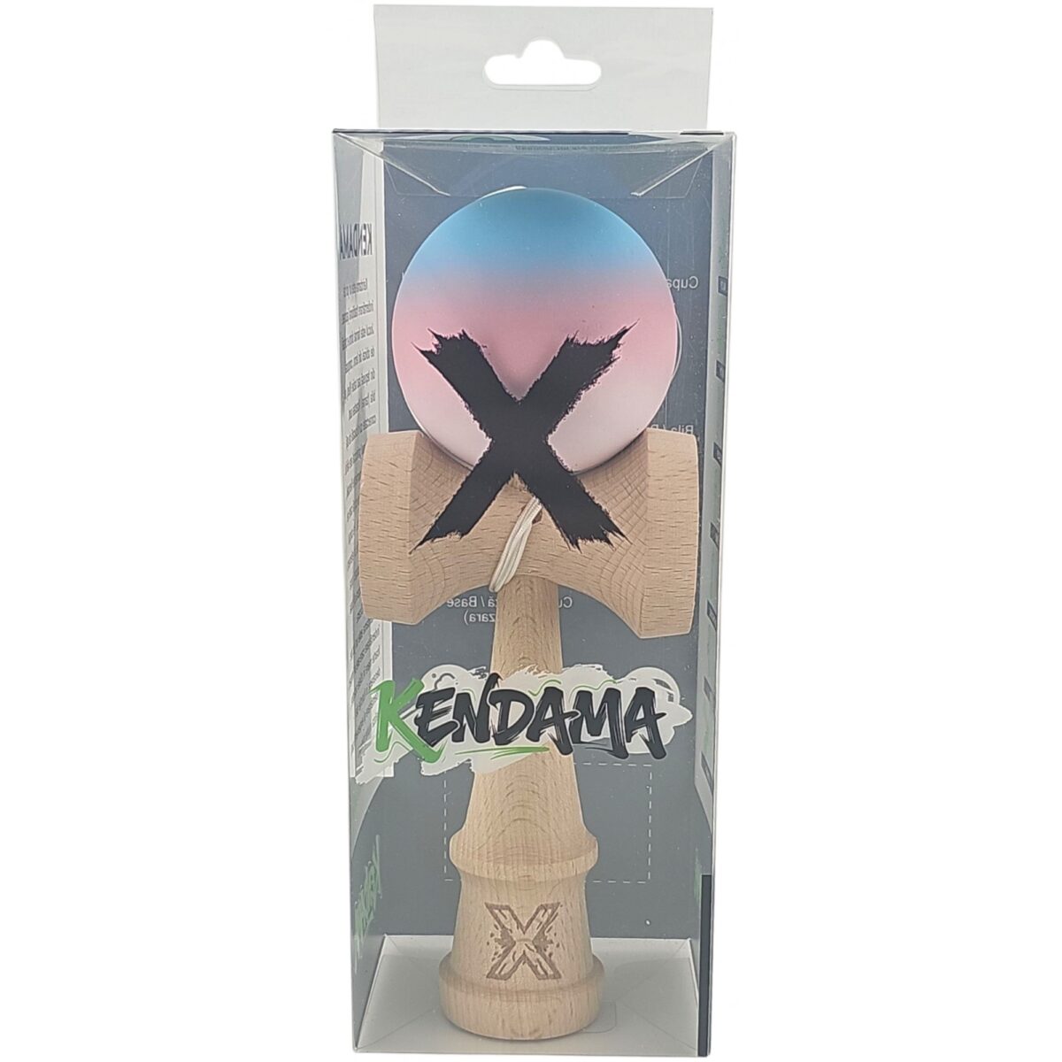 kendama-x-originala-profesionala-flippy-din-lemn-rubber-grip-18-cm-gradient-albastru-roz-alb-68efbb4842017 Kendama X Originala, Profesionala, Embo, din Lemn, Rubber Grip, 18 cm, Gradient Albastru/Roz/Alb - imagine 4