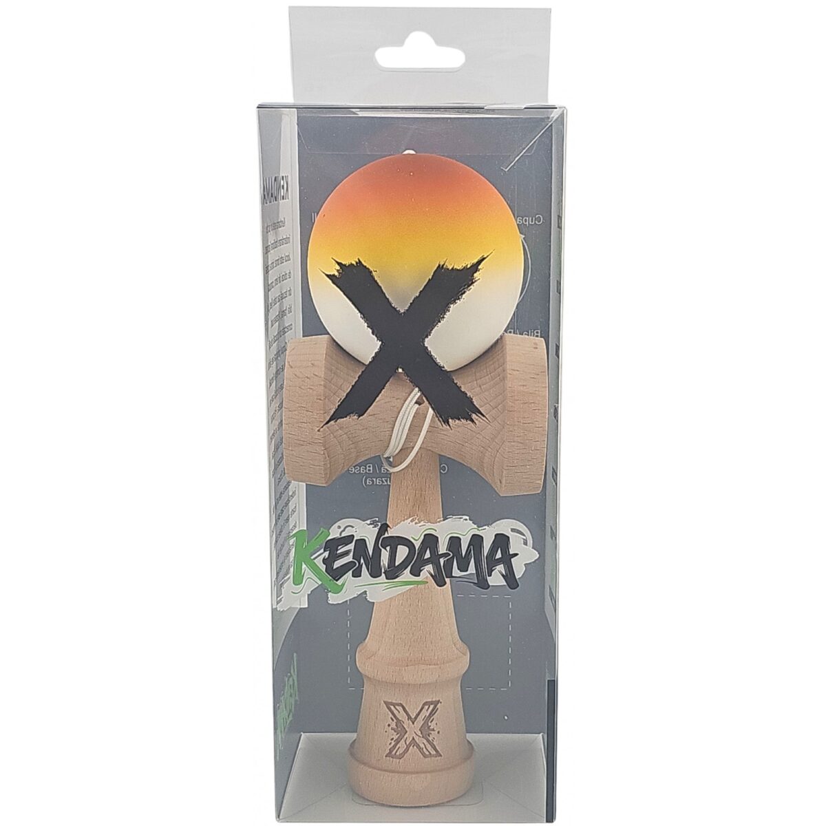 kendama-x-originala-profesionala-flippy-din-lemn-rubber-grip-18-cm-gradient-rosu-galben-alb-68efb463db55d Kendama X Originala, Profesionala, Embo, din Lemn, Rubber Grip, 18 cm, Gradient Portocaliu/Galben/Alb - imagine 4