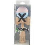 Kendama X Originala, Profesionala,  Embo, din lemn, Rubber Grip, 18 cm, Roz/Albastru - imagine 5