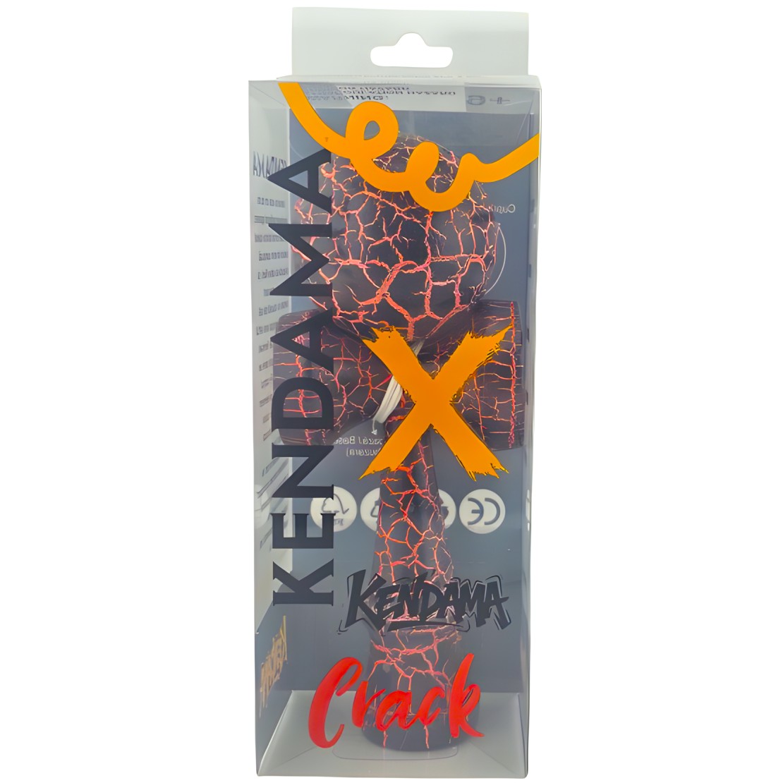 kendama-x-originala-profesionala-flippy-kendama-cracked-din-lemn-18-cm-crack-negru-portocaliu-68fa1c45afbc0 Kendama X Originala, Profesionala, Embo, Kendama Cracked, din Lemn – 18 cm, Crack Negru/Portocaliu - imagine 2