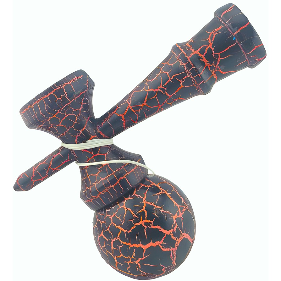 kendama-x-originala-profesionala-flippy-kendama-cracked-din-lemn-18-cm-crack-negru-portocaliu-68fa1c4622e5a Kendama X Originala, Profesionala, Embo, Kendama Cracked, din Lemn – 18 cm, Crack Negru/Portocaliu - imagine 3