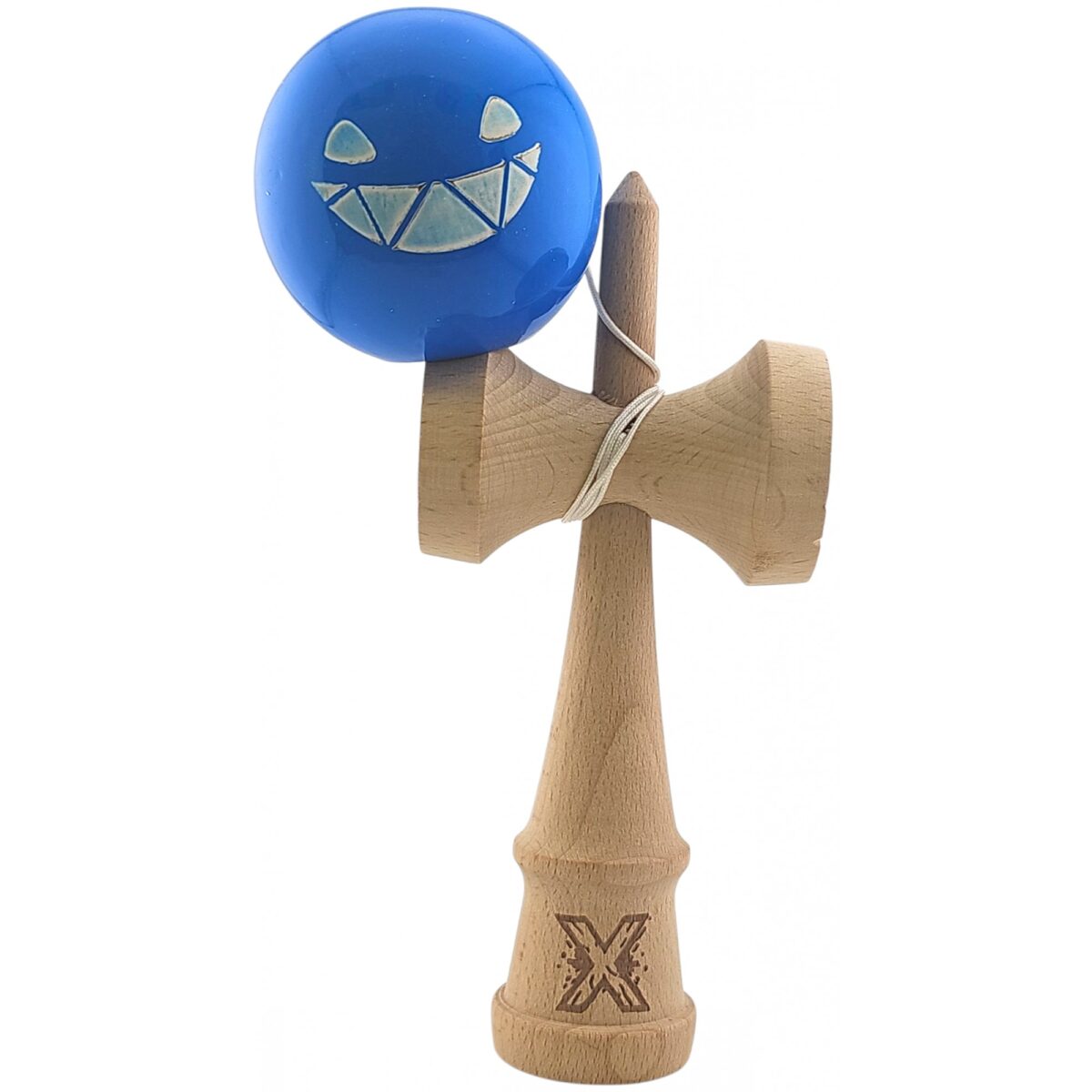 kendama-x-originala-profesionala-limited-crazy-smile-flippy-din-lemn-super-stiky-18-cm-albastru-68de8f4c6e7c7 Kendama X Originala, Profesionala Limited Crazy Smile, Embo, din Lemn, Super Sticky, 18 cm, Albastru - imagine 3