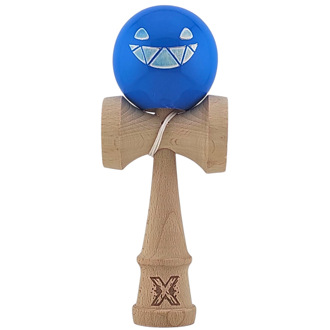 kendama-x-originala-profesionala-limited-crazy-smile-flippy-din-lemn-super-stiky-18-cm-albastru-main-68de8f4bf3d04 Kendama X Originala, Profesionala Limited Crazy Smile, Embo, din Lemn, Super Sticky, 18 cm, Albastru - imagine 1