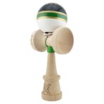 Kendama X Originala ROYAL SPIKE, Profesionala, Embo, Cupe Mari KING SIZE V3, Super Sticky, Gaura in Baza, Rulment Metalic, din lemn 18 cm, Ata 55 cm, Inel Verde - imagine 3