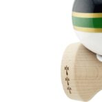Kendama X Originala ROYAL SPIKE, Profesionala, Embo, Cupe Mari KING SIZE V3, Super Sticky, Gaura in Baza, Rulment Metalic, din lemn 18 cm, Ata 55 cm, Inel Verde - imagine 7