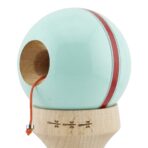 Kendama X Originala Silken, Profesionala, Embo, Cupe Mari KING SIZE V3, Super Sticky, Gaura in Baza, Rulment Metalic, din lemn 18 cm, Ata 55 cm, Verde Mint - imagine 6