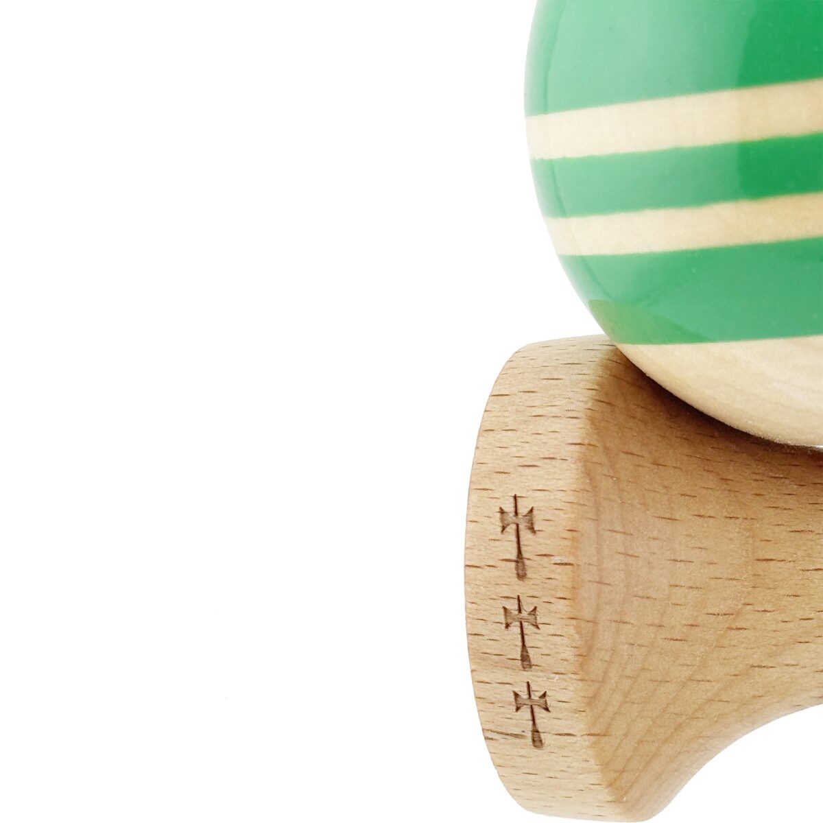 kendama-x-rainbow-originala-profesionala-flippy-big-cups-v2-super-sticky-cu-cupe-mari-rulment-metali-691b7401e30af Kendama X Rainbow Originala, Profesionala, Embo, Big Cups V2, Super Sticky cu Cupe Mari, Rulment Metalic, din lemn 18 cm, Ata 55 cm, Verde/Maro - imagine 7