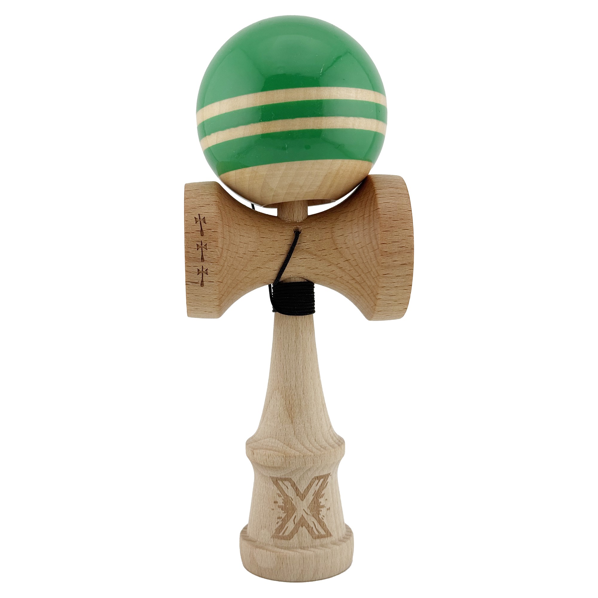 kendama-x-rainbow-originala-profesionala-flippy-big-cups-v2-super-sticky-cu-cupe-mari-rulment-metali-main-691b73f79d3c0 Kendama X Rainbow Originala, Profesionala, Embo, Big Cups V2, Super Sticky cu Cupe Mari, Rulment Metalic, din lemn 18 cm, Ata 55 cm, Verde/Maro - imagine 1