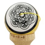 Kendama X ZEN Originala, Profesionala, Embo, Big Cups V2, Super Sticky Legendary Cupe Mari, Rulment Metalic cu Ata 55 cm, Auriu/Alb - imagine 9