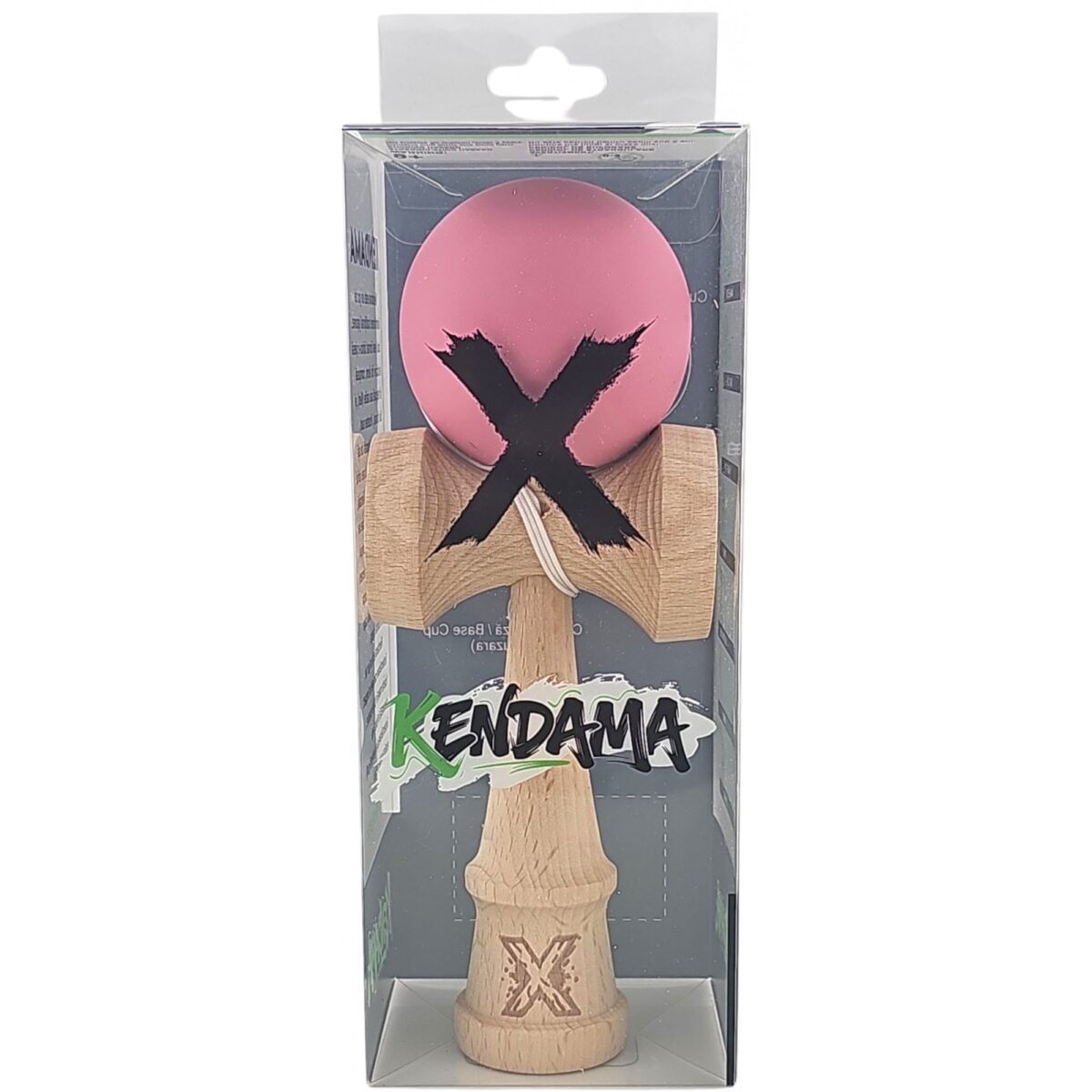 Kendma X Originala, Profesionala, Embo, din Lemn, Rubber Grip, Roz - imagine 4