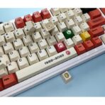 Kit Taste Super Mario, Embo, PBT Keycaps, Compatibil cu 99% dintre Tastaturile Mecanice, 124 Taste, Multicolor - imagine 3