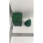 Lumanare de Craciun Parfumata, Embo, Lumanare Rotativa cu Aromaterapie, Model Brad de Craciun forma Lunga, din Ceara de Soia, 11 x 8 x 8 cm, Verde - imagine 6