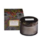 Lumanare Parfumata, Embo, Model Borcan, Gri, Aroma de Lemn de Santal