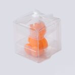 Lumanare Parfumata, Embo, Model Ursulet, Portocaliu, Aroma de Portocala, 5.5x3.6x4 cm - imagine 5