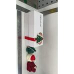 Lumanari Parfumate de Craciun, Embo, GIFT BOX din 3 Lumanari din Ceara de Soia, Model C Om de Zapada, Brad, Casuta, 22.5 x 9.5 x 9 cm, Multicolor - imagine 3