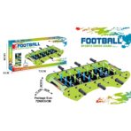 Masa de Fotbal cu Teren, Embo, fara Picioare, 6 Manere, Tablou de Scor, 71.3 x 10 x 36 cm, din Lemn/Otel/Metal, Verde - imagine 3