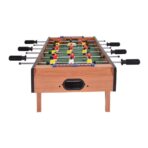 Masa de Fotbal cu Teren si 18 Jucatori Embo, 6 Manere, cu Tablou pentru Scor, din Metal, Lemn si ABS, 69 x 36.5 x 23 cm, cu Picioruse, pentru copii/adulti - imagine 5