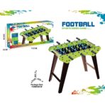 Masa de Fotbal, Embo, cu Picioare, 6 Manere, Tablou de Scor, 71.3 x 14.6 x 36 cm, din Lemn/Otel/ABS, Verde - imagine 2