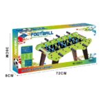 Masa de Fotbal, Embo, cu Picioare, 6 Manere, Tablou de Scor, 71.3 x 14.6 x 36 cm, din Lemn/Otel/ABS, Verde - imagine 3