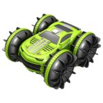 Masina cu telecomanda 2.4G, 360 spin, off road, verde, Embo