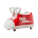 Masina pentru Copii, Embo, Model Pantof, 4 Roti, 1-6 ani, Cutie de Depozitare, din ABS, 48 x 27 x 34 cm, Rosu