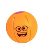 Minge de dovleac UFO pumkin ball, Embo cu deformare, diametru 8 cm, 3 ani +, lumini LED interactiva, minge magică OZN zburator, minge zburătoare - imagine 3