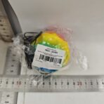 Minge Saltareata Hiperelastica, Embo, Space Moon Ball foarte Elastica, Antistress pentru Copii, Diametru 66 mm, Multicolor Galben - imagine 5