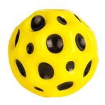Minge Saltareata Hiperelastica, Embo, Space Moon Ball foarte Elastica, Antistress pentru Copii, Diametru 66 mm, Galben
