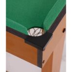 Mini Masa de Biliard pentru Copii, Embo, Durabil, Usor de Transportat, 2 Tacuri, 16 Bile, 69x37x60 cm - imagine 6