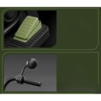 Motocicleta Electrica Embo, cu Acumulator,  Bluetooth, Sistem Anti-Rasturnare, Sistem de Lumini si Sunet, 1-8 Ani, 93 x 48 x 63 cm, Verde - imagine 5