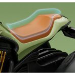 Motocicleta Electrica Embo, cu Acumulator,  Bluetooth, Sistem Anti-Rasturnare, Sistem de Lumini si Sunet, 1-8 Ani, 93 x 48 x 63 cm, Verde - imagine 13