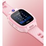 Ceas Smartwatch Embo, Pentru Copii, Model Y36, cu Functie Telefon, 4G, Localizare LBS, Istoric Traseu, Monitorizare Spion, Apel Video, Rezistent la Apa, Roz - imagine 4