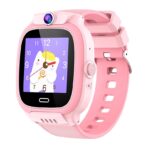 Ceas Smartwatch Embo, Pentru Copii, Model Y36, cu Functie Telefon, 4G, Localizare LBS, Istoric Traseu, Monitorizare Spion, Apel Video, Rezistent la Apa, Roz - imagine 7