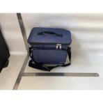 Geanta pentru Pranz, Embo, Multifunctionala, Compartimentata, 2 Tipuri de Manere, Impermeabila, 26x24x17 cm, Albastru - imagine 2