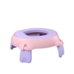 Olita Portabila, Embo, pentru Calatorii, Confectionata din Spuma PU, 1-6 ani, 34x32x17 cm, Roz/Mov