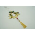 Ornament brad, Embo, Brad, Auriu, Lucios, 14*26CM, Acril, Interior/ Exterior - imagine 4