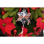 Ornament brad, Embo, Fulg de nea, Argintiu, Lucios, 14*26CM, Acril, Interior/ Exterior - imagine 2