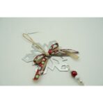 Ornament brad, Embo, Fulg de nea, Argintiu, Lucios, 14*26CM, Acril, Interior/ Exterior - imagine 5