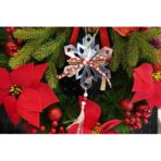 Ornament brad, Embo, Fulg de nea, Argintiu, Lucios, 14*26CM, Acril, Interior/ Exterior - imagine 7