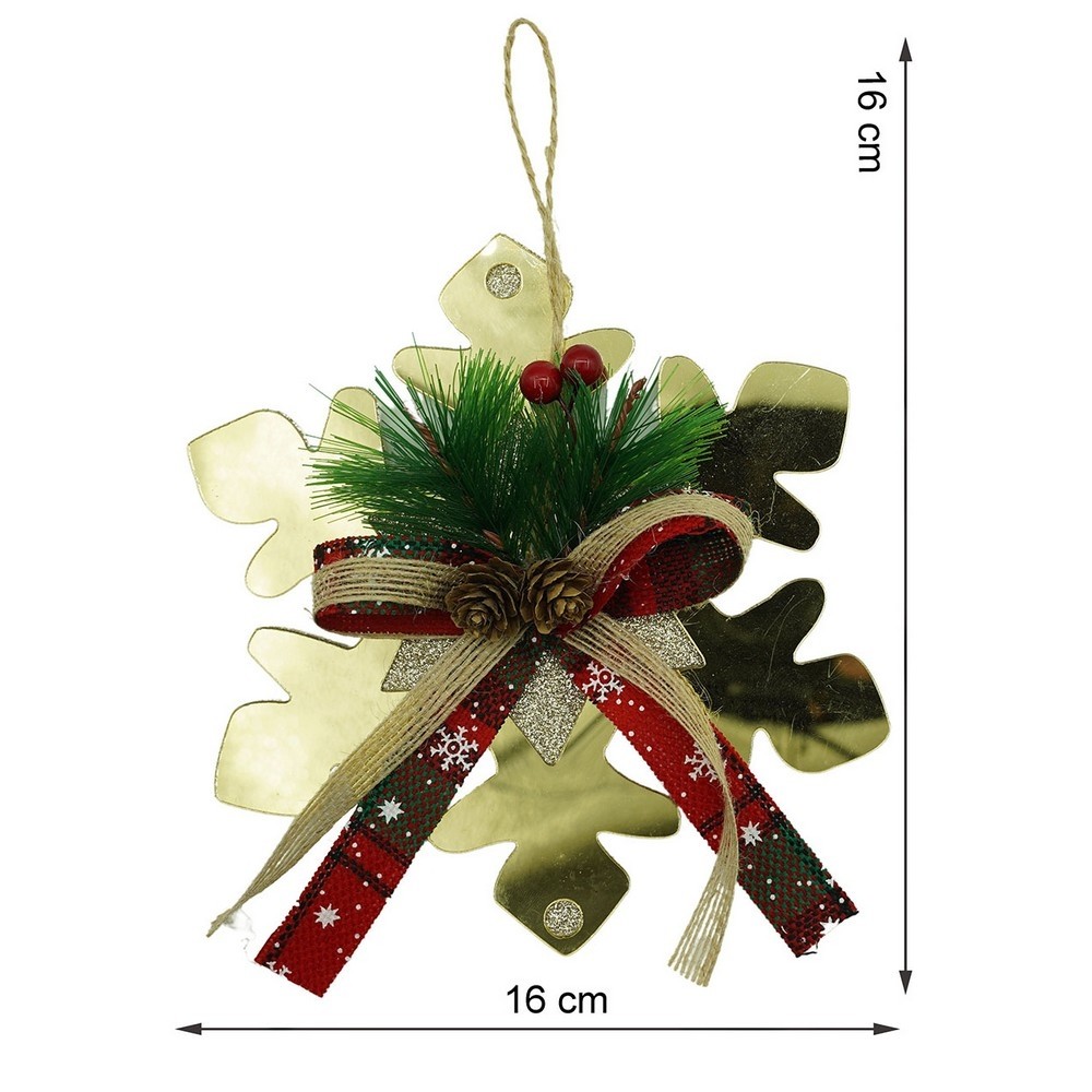 ornament-brad-flippy-fulg-de-nea-auriu-lucios-16-16cm-acril-interior-exterior-61f11f83359a8 Ornament brad, Embo, Fulg de nea, Auriu, Lucios, 16*16CM, Acril, Interior/ Exterior - imagine 11