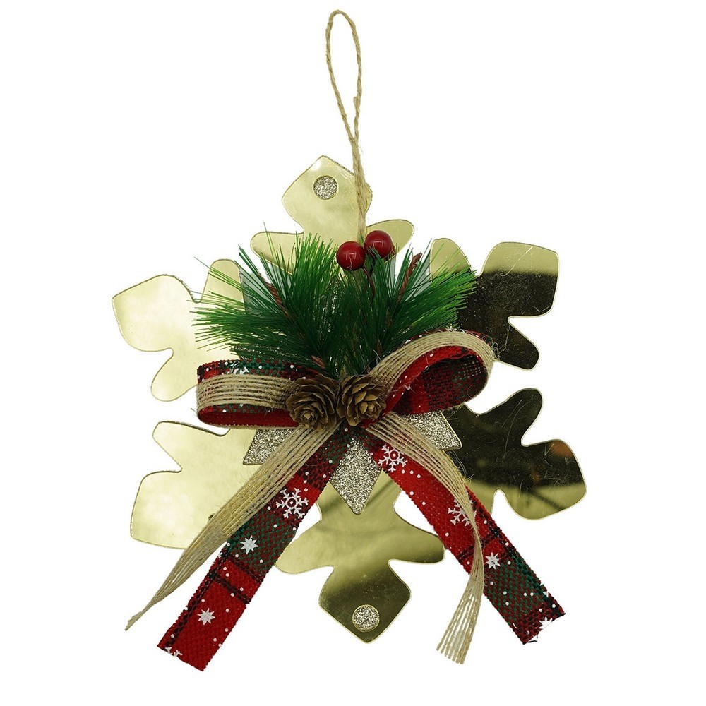 ornament-brad-flippy-fulg-de-nea-auriu-lucios-16-16cm-acril-interior-exterior-main-61f11f835d40d Ornament brad, Embo, Fulg de nea, Auriu, Lucios, 16*16CM, Acril, Interior/ Exterior - imagine 1