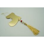 Ornament brad, Embo, Gheata, Auriu, Lucios, 10*25CM, Acril, Interior/ Exterior - imagine 5