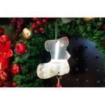Ornament brad, Embo, Gheata, Auriu, Lucios, 10*25CM, Acril, Interior/ Exterior - imagine 8