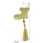 Ornament brad, Embo, Gheata, Auriu, Lucios, 10*25CM, Acril, Interior/ Exterior - imagine 11