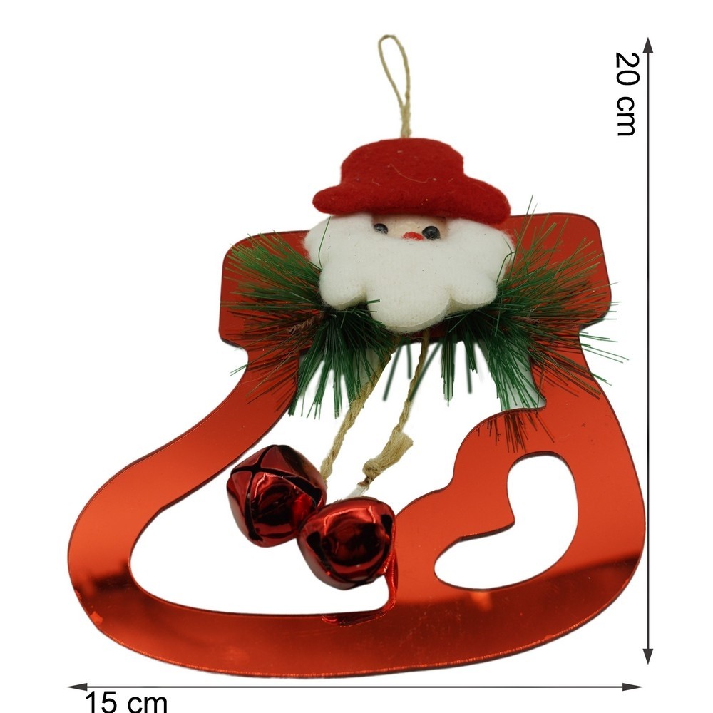 ornament-brad-flippy-gheata-cu-clopotei-rosu-lucios-15-20cm-acril-interior-exterior-61f12383cbe55 Ornament brad, Embo, Gheata cu clopotei, Rosu, Lucios, 15*20CM, Acril, Interior/ Exterior - imagine 9