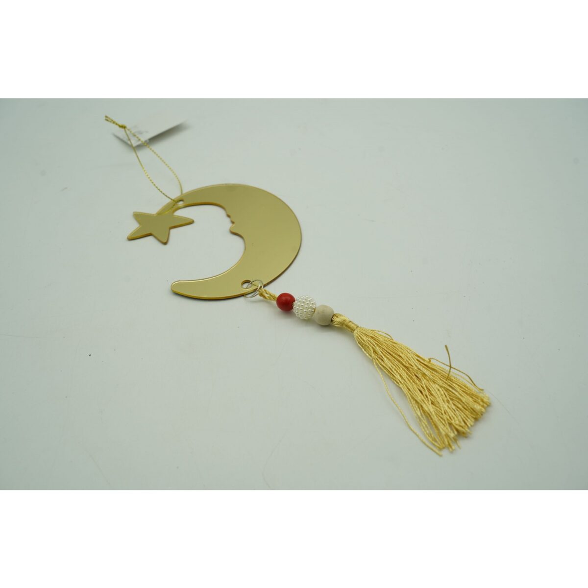 Ornament brad, Embo, Luna, Auriu, Lucios, 10*25CM, Acril, Interior/ Exterior - imagine 5