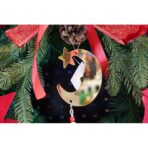 Ornament brad, Embo, Luna, Auriu, Lucios, 10*25CM, Acril, Interior/ Exterior - imagine 7