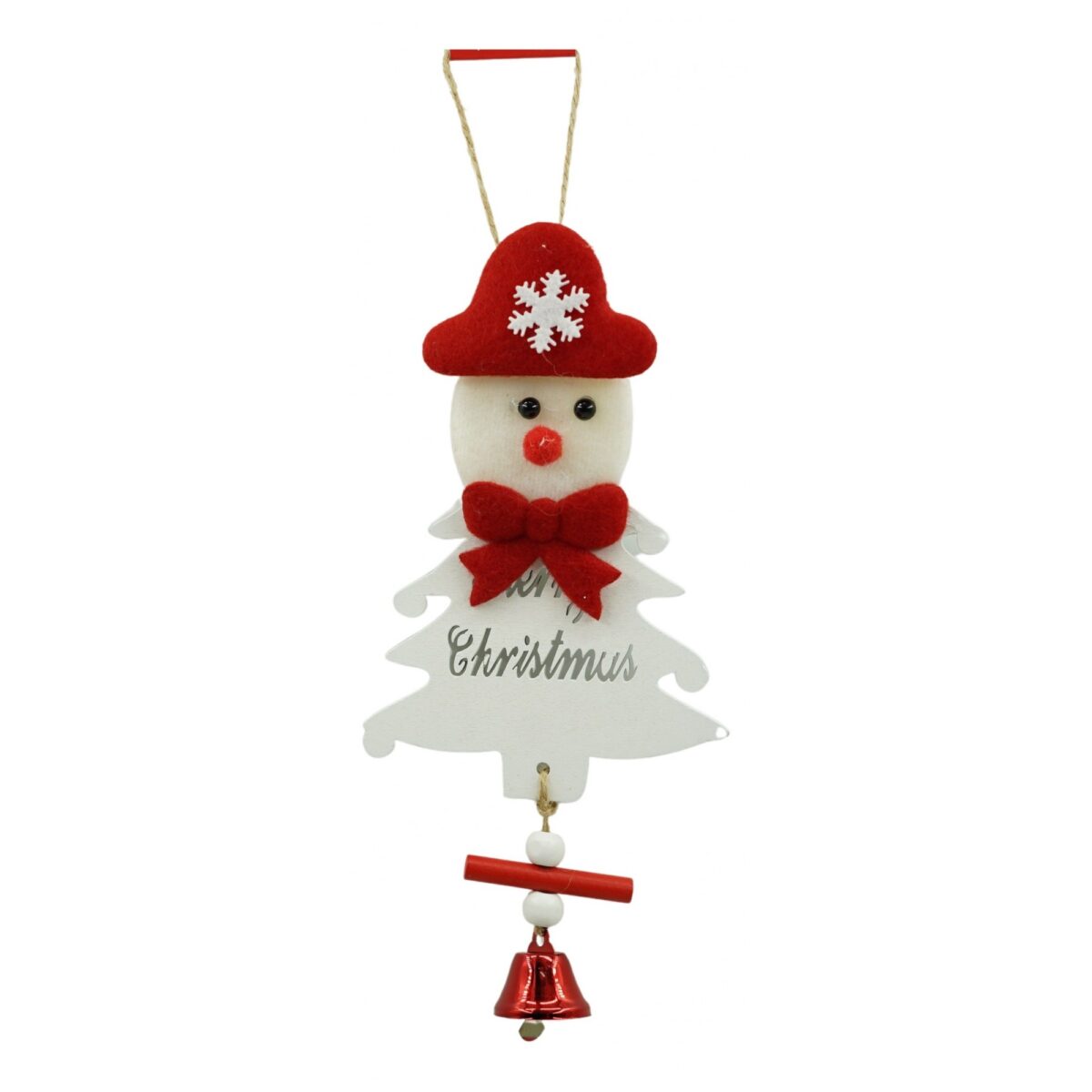 ornament-de-brad-om-de-zapada-flippy-alb-lemn-20-cm-61f10ae7d172d Ornament de brad om de zapada, Embo, alb, lemn, 20 cm - imagine 2