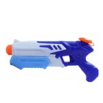 Jucarie de apa pentru copii, Embo, Rezervor 300ml, Maner de Transport, Pentru Piscina/Plaja, Lungime 31.5 cm, Jucarie Distractiva, 3ani+, Albastru/Alb