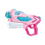 Pistol cu Apa pentru Copii, Embo, Rezervor 900ml, Raza de Actiune 8m, 6ani+, 4 Duze, Roz